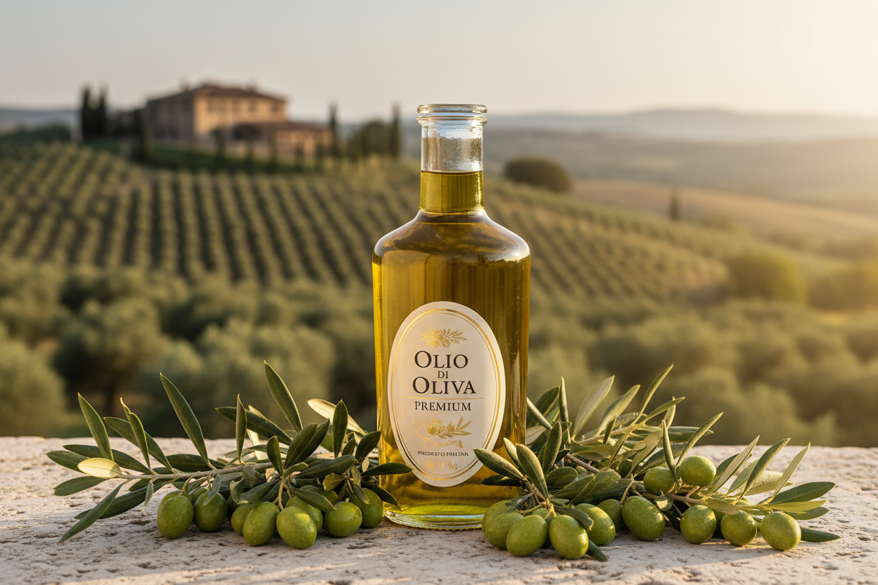 Coratina Olivenöl: Intensiv fruchtig & hohe Polyphenol werte