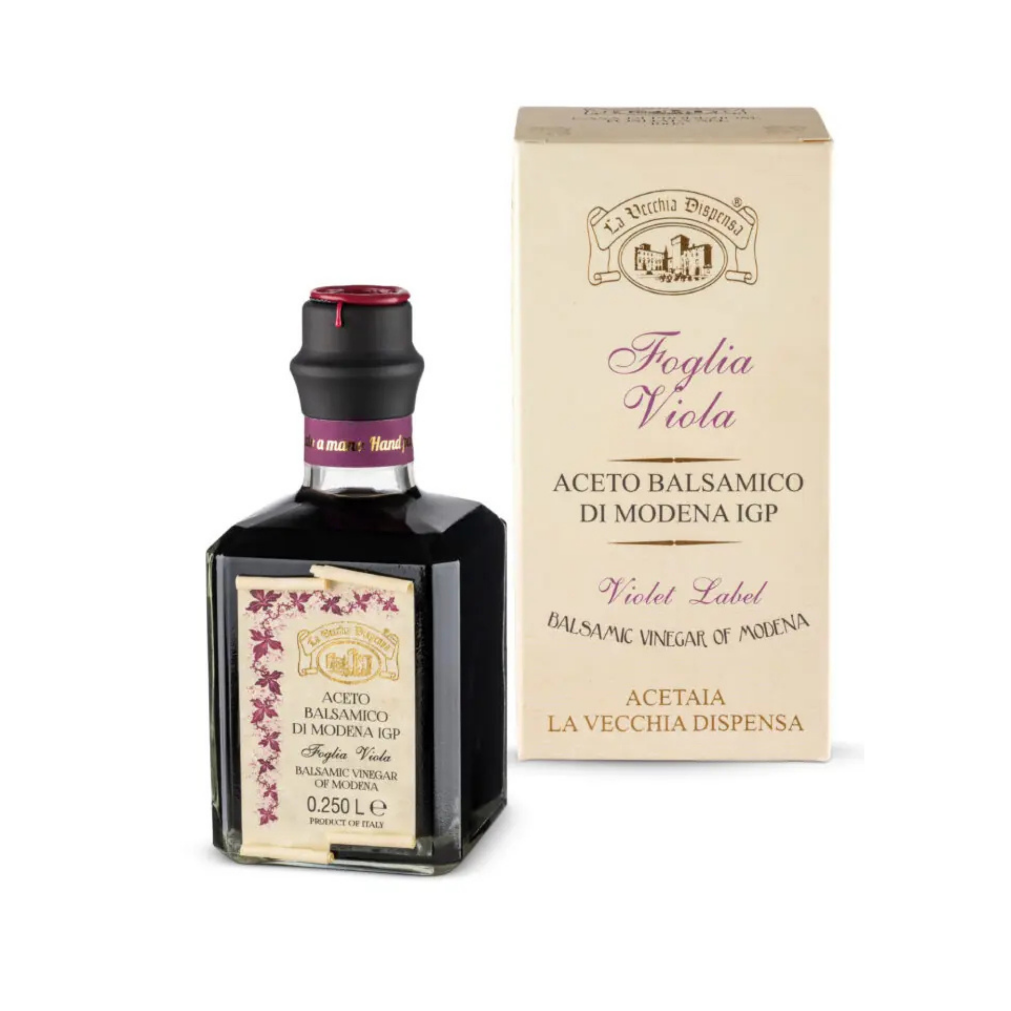 La Vecchia Dispensa - Violettes Label Balsamico-Essig