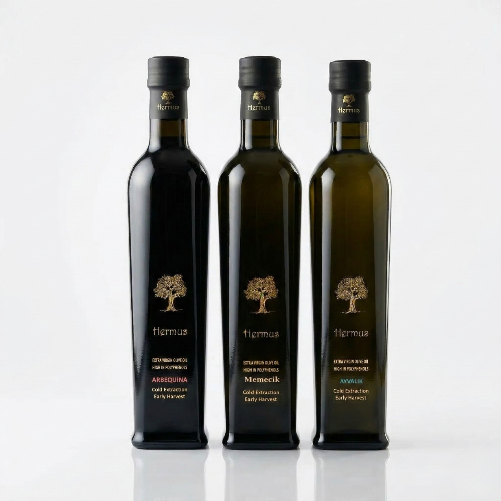 Turkish Olive Oil Bundle - Memecik, Ayvalık & Arbequina