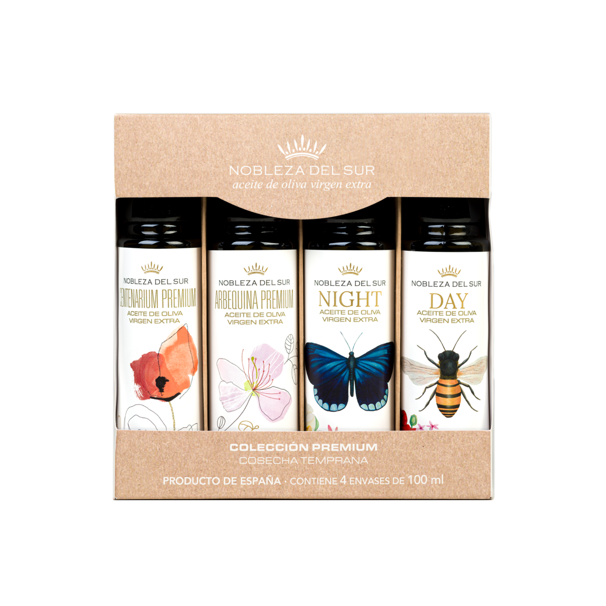 NOBLEZA DEL SUR  – AOVE MINI BOX 4X100 ML