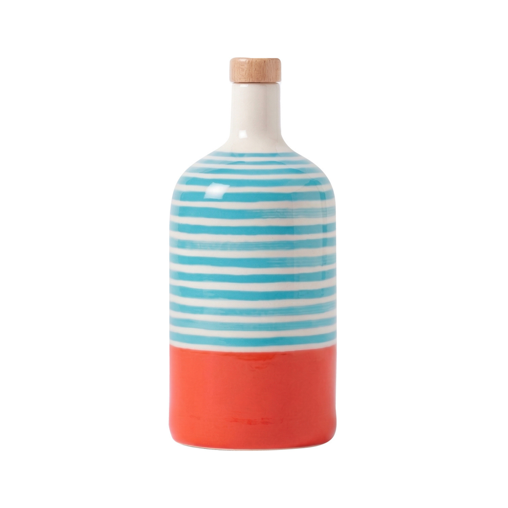 Materico – Orange Blue Ceramic Bottle