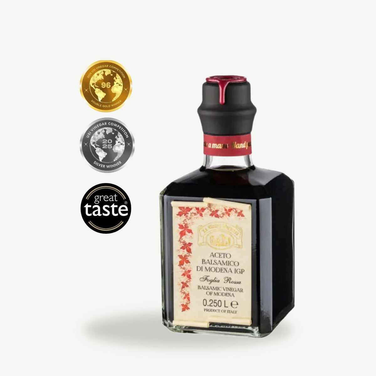 La Vecchia Dispensa - Rotes Label Balsamico-Essig