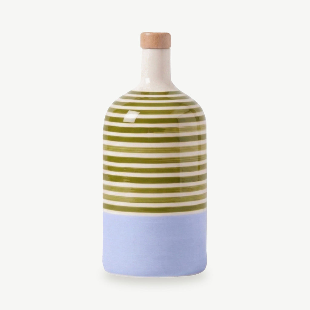 Materico – Verde Azzurro Keramikflasche