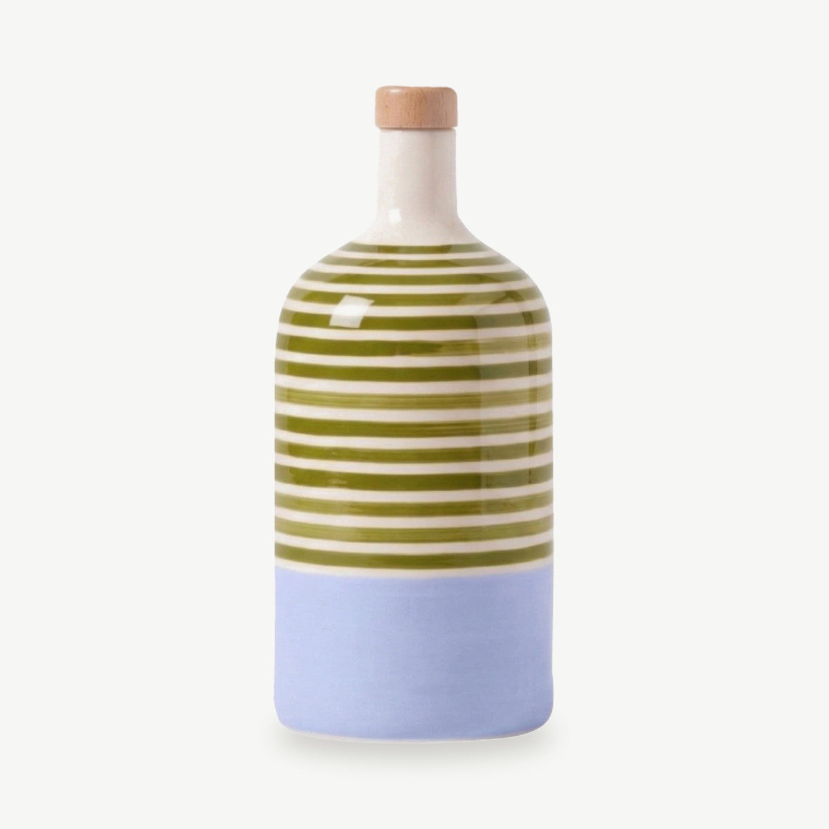 Materico – Verde Azzurro Keramikflasche