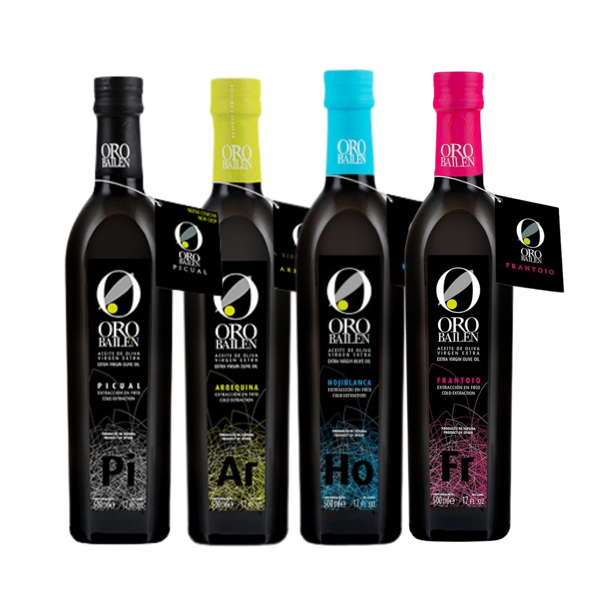 Oro Bailén Complete Bundle  - Picual, Arbequina, Hojiblanca & Frantoio